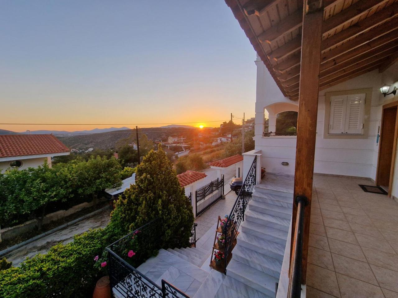 The Mirador Boutique Villa With Scenic Sea View Porto Rafti Luaran gambar