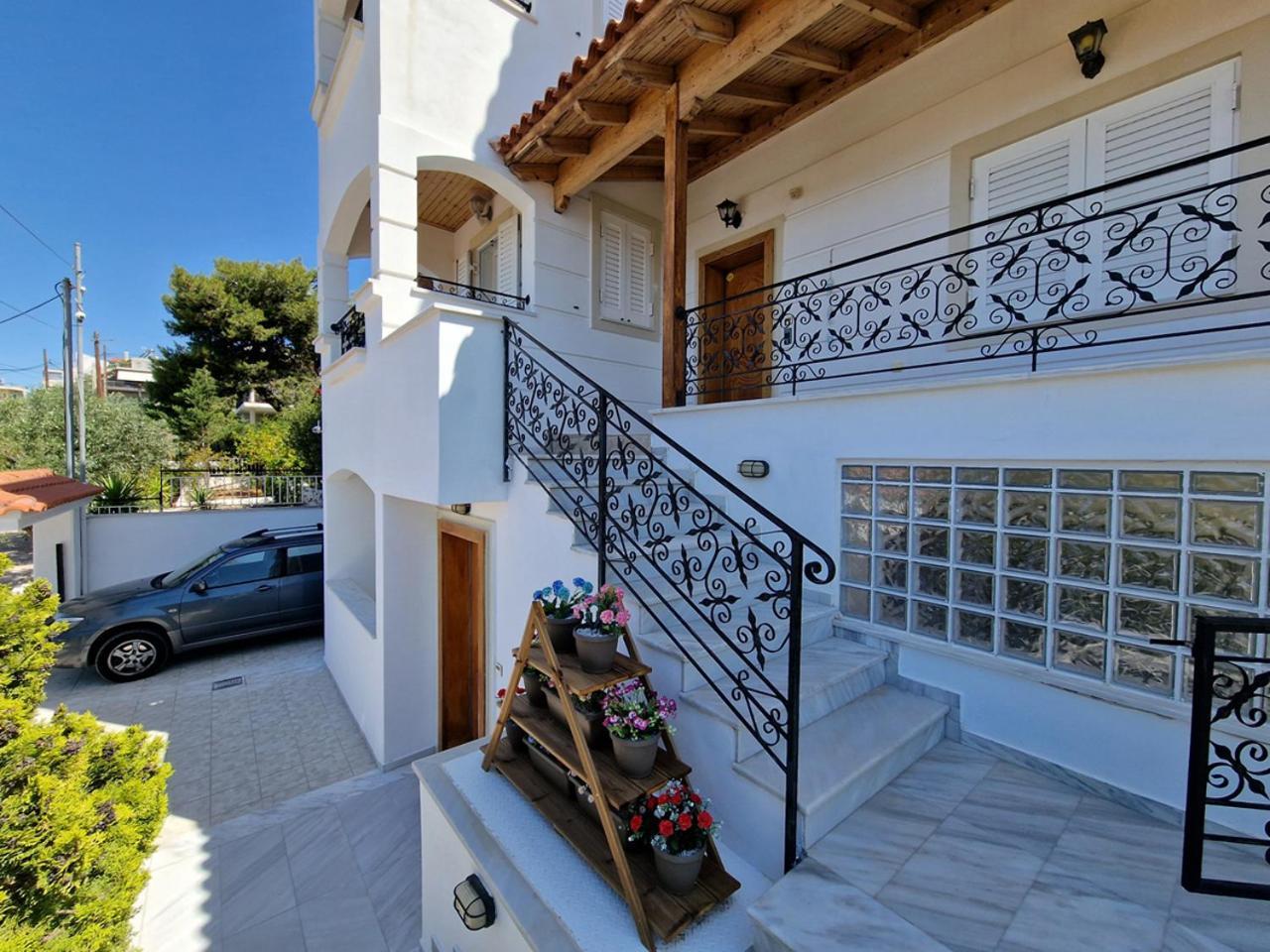 The Mirador Boutique Villa With Scenic Sea View Porto Rafti Luaran gambar