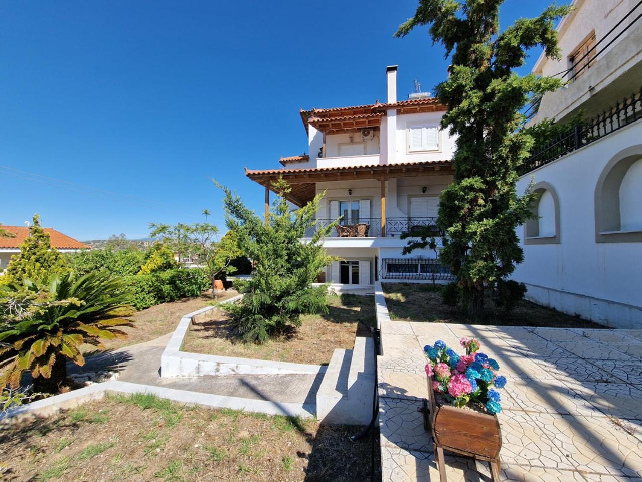 The Mirador Boutique Villa With Scenic Sea View Porto Rafti Luaran gambar