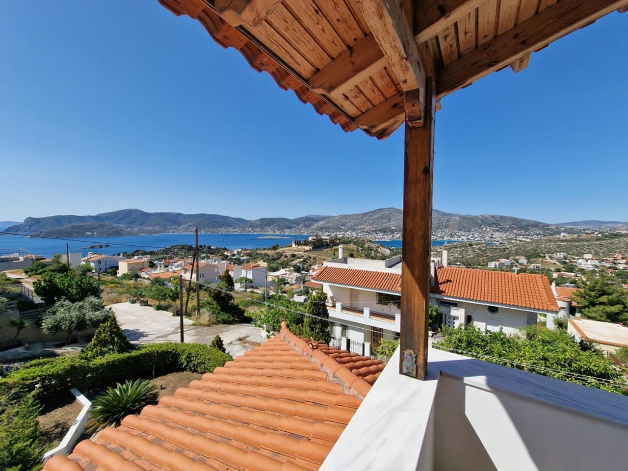 The Mirador Boutique Villa With Scenic Sea View Porto Rafti Luaran gambar