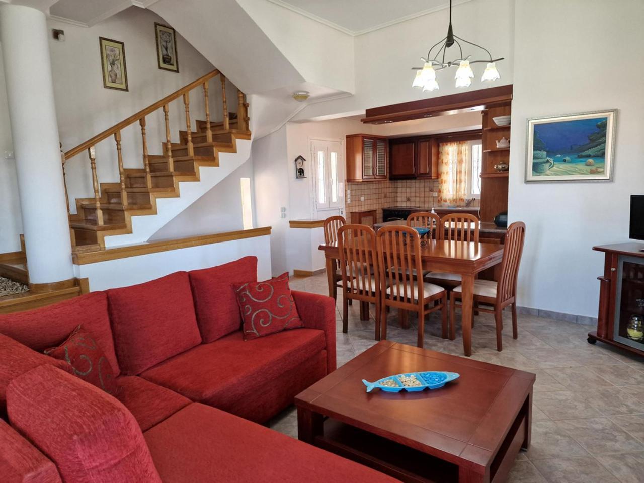 The Mirador Boutique Villa With Scenic Sea View Porto Rafti Luaran gambar